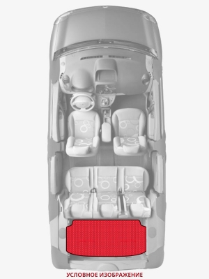 ЭВА коврики «Queen Lux» багажник для Nissan Elgrand